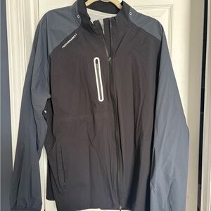 Walter Hagen Black and Gray Performance Jacket